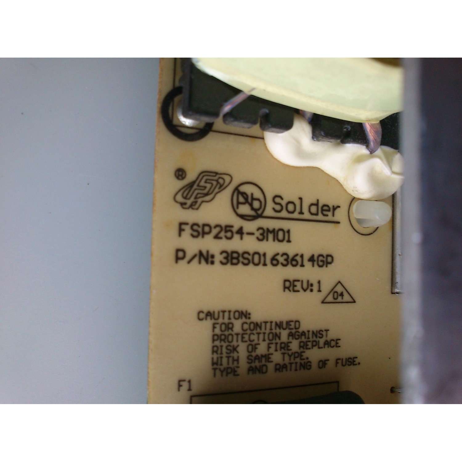 FUENTE DE PODER / VIZIO 0500-0505-0450 / FSP254-3M01 / 050005050450 / 3BS0163614GP / 0500-0505-0450R / MODELOS VX42LHDTV10A / VW42LFHDTV10A / VO42LFHDTV10A - Imagen 2